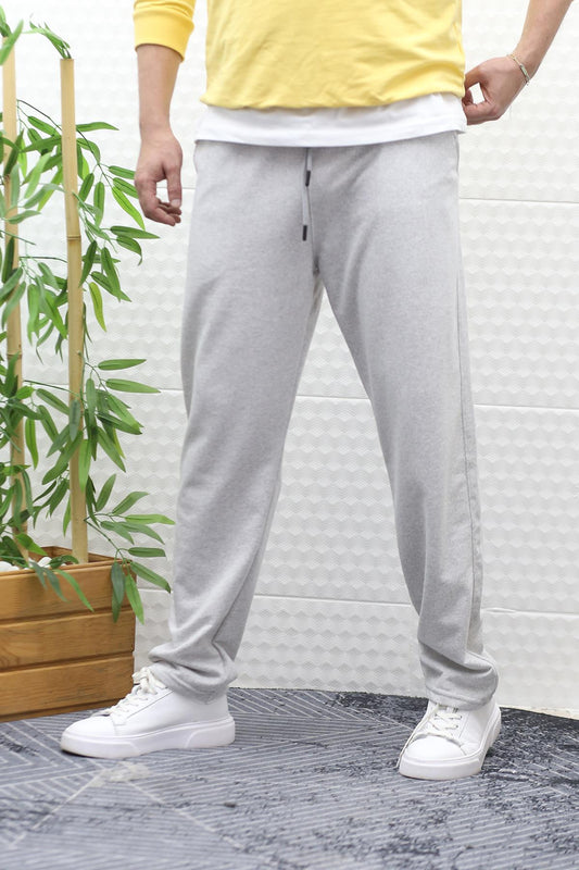 Erkek İnce Yazlık Baggy Eşofman Altı - Gri