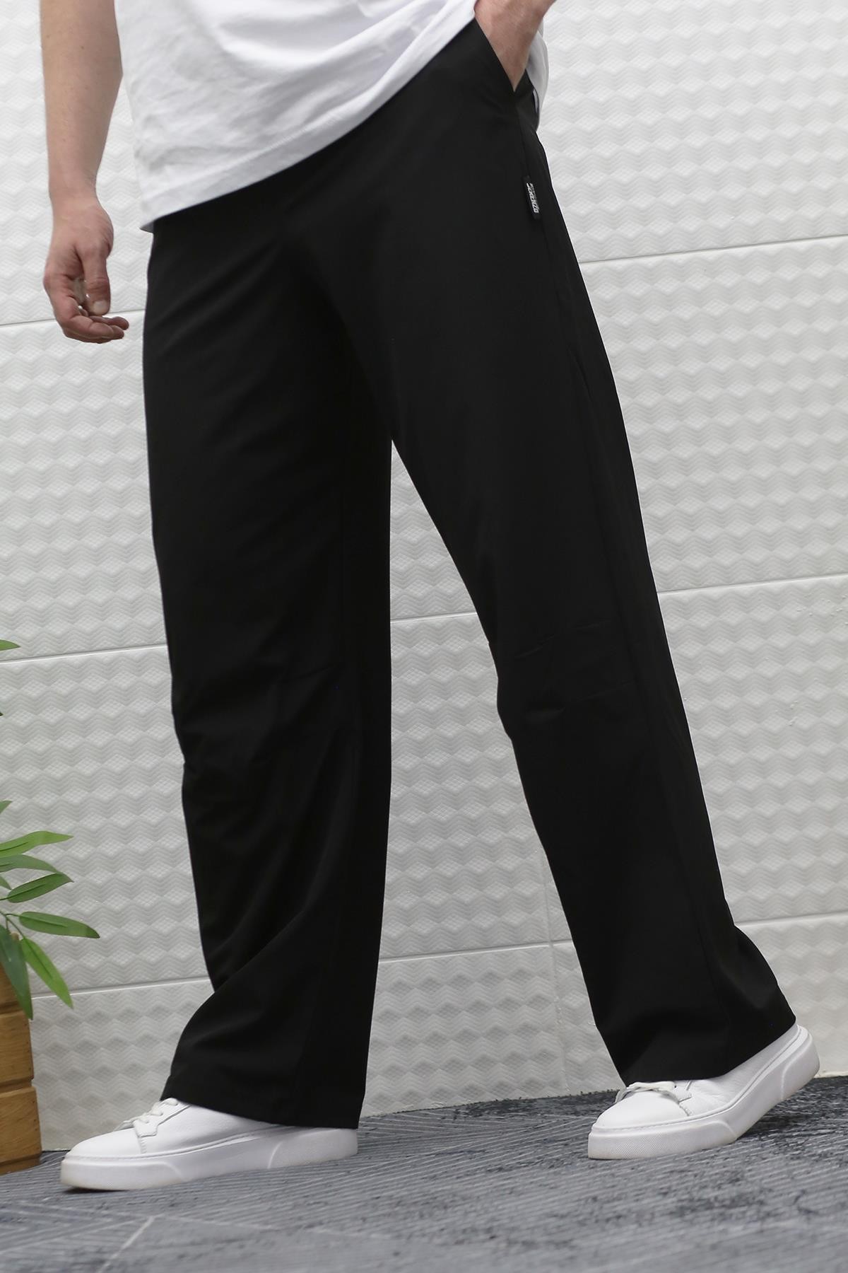 Erkek Baggy Pantolon Diz...