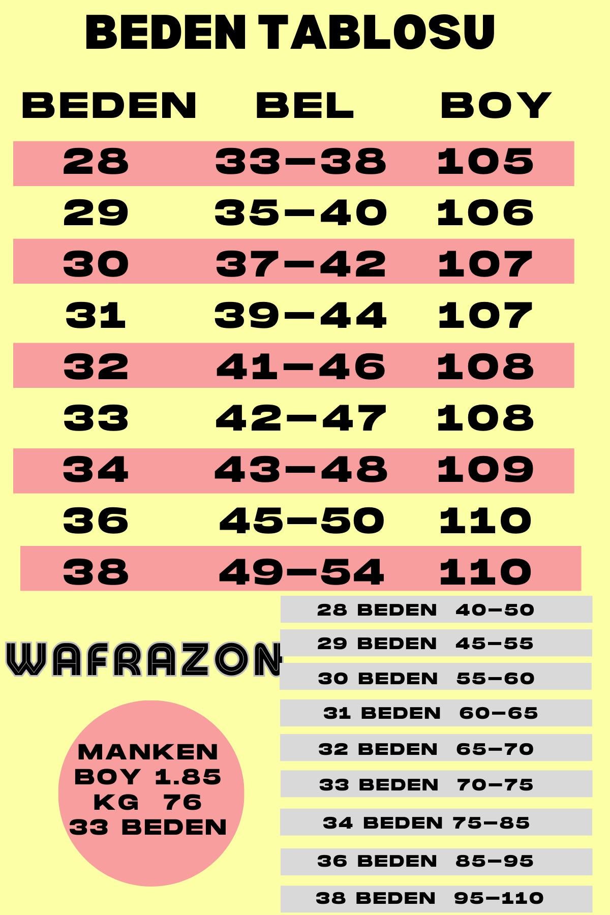 Erkek Beli Lastikli Rahat Kullanım Baggy Kot Pantolon - Bebek Mavi