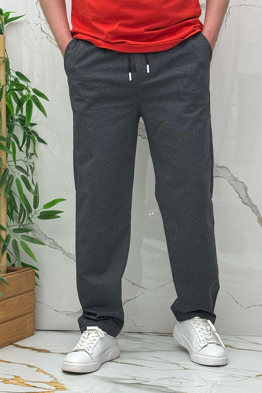 Erkek İnce Yazlık Baggy Eşofman Altı - Antrasit