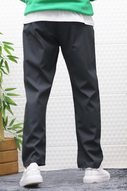 Erkek Jagger Pantolon Paraşüt Kumaş Su Tutmaz Rüzgar Geçirmez Düz Paça - Antrasit