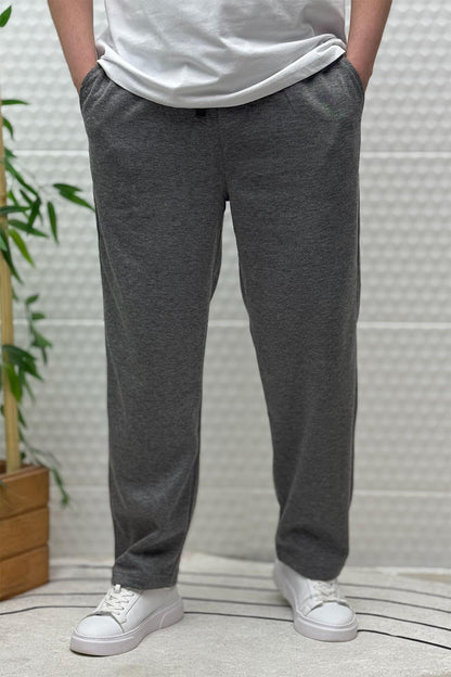 Erkek Rahat Kesim Pike Baggy Pantolon - Antrasit