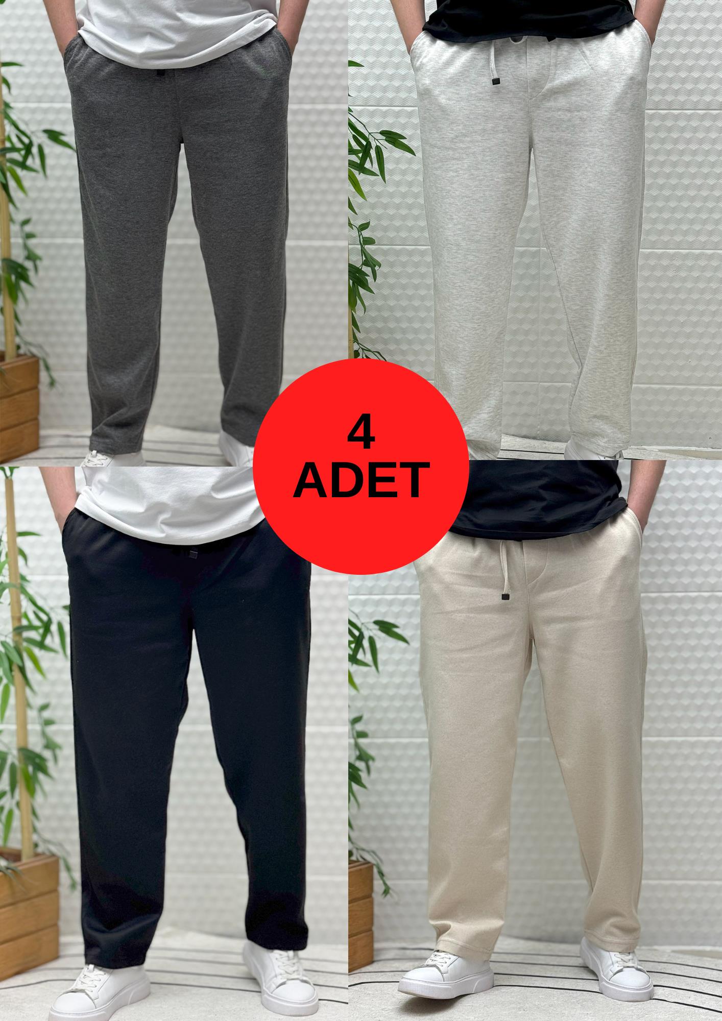 Erkek Rahat Kesim Pike Baggy Pantolon - Açık Mavi