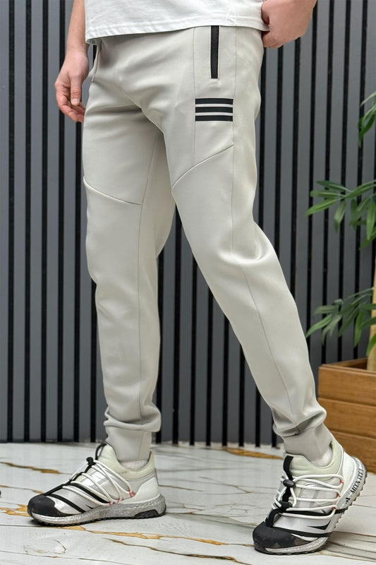 Erkek Siyah Scuba Eşofman Altı - Gri